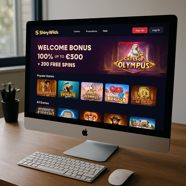 ShinyWilds - Interface Desktop - Design Élégant et Intuitif