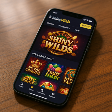 ShinyWilds - Interface Mobile - Jeu Mobile Fluide